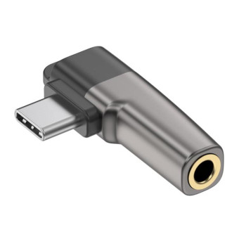 USB-C / Type-C to 3.5mm Mini Audio Adapter Converter(Light Grey)