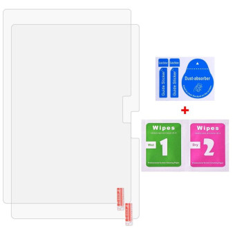 For Fusion 5 10.1 2pcs 9H 0.3mm Explosion-proof Tempered Glass Film
