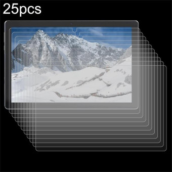 For Lastest 2024 Tablet 10.1 25pcs 9H 0.3mm Explosion-proof Tempered Glass Film