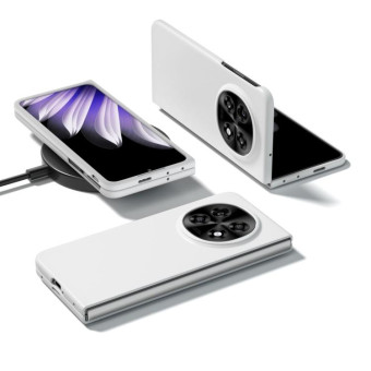 For OPPO Find N5 ABEEL Skin Feel PC Phone Case(White)