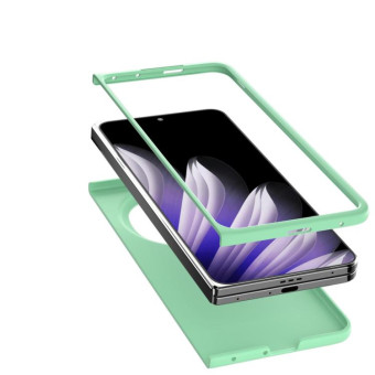 For OPPO Find N5 ABEEL Skin Feel PC Phone Case(Light Green)