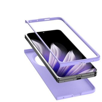 For OPPO Find N5 ABEEL Skin Feel PC Phone Case(Purple)