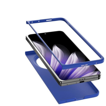 For OPPO Find N5 ABEEL Skin Feel PC Phone Case(Deep Blue)