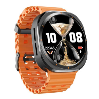 X7 1.51 inch IPS Screen Bluetooth Smart Watch Supports Healthy Monitoring(Orange)