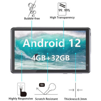 For BYANDBY BYQ2 7.0 2pcs 9H 0.3mm Explosion-proof Tempered Glass Film