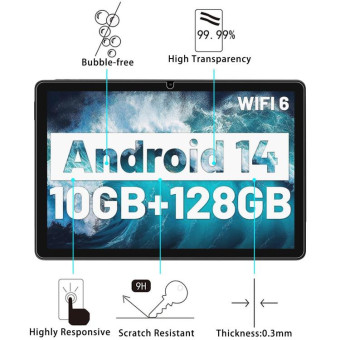 For UGRIHACH A7 11 2pcs 9H 0.3mm Explosion-proof Tempered Glass Film