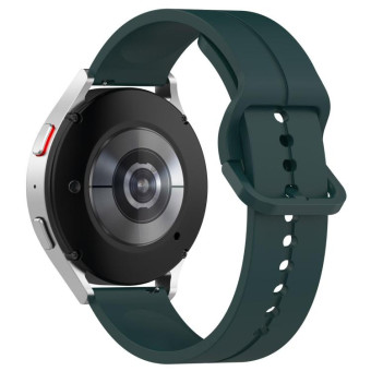 Kalebol 20mm Grooved Silicone Strap(Dark Green)