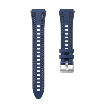 18mm Kalebol Composite Silicone Watch Band(Dark Blue)