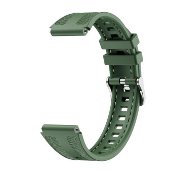 18mm Kalebol Composite Silicone Watch Band(Green)