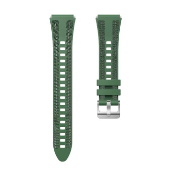 18mm Kalebol Composite Silicone Watch Band(Green)
