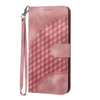 For Xiaomi 15 Ultra Elephant Head Embossed Phone Leather Case with Lanyard(Pink)