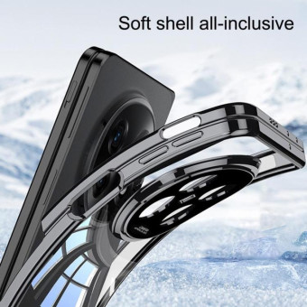 For OPPO Find N5 GKK Phantom TPU Full-Coverage Phone Case(Transparent)