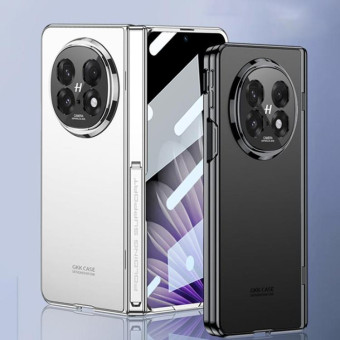 For OPPO Find N5 GKK Magnetic Fold Holder Hinge Film Integrated Phone Case(Black)