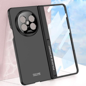 For OPPO Find N5 GKK Magnetic Fold Hinge Side Holder Film Integrated MagSafe Phone Case(Purple)