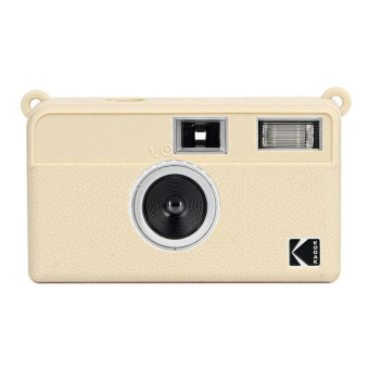For Kodak EKTAR H35 Litchi Texture Soft Silicone Protective Case(Yellow)