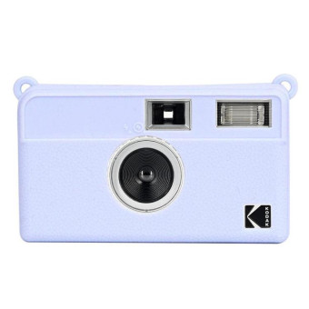 For Kodak EKTAR H35 Litchi Texture Soft Silicone Protective Case(Purple)