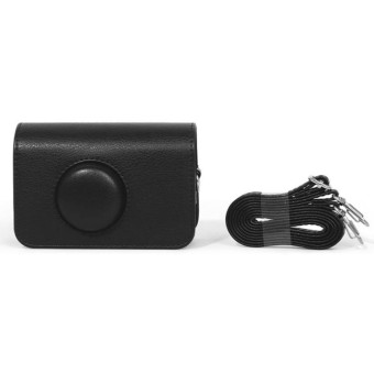 For Kodak EKTAR H35 / F501 / F9 Full Body Leather Camera Case Bag with Strap(Black)
