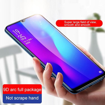 For vivo Y19 5G 10pcs 9D Full Glue Full Screen Tempered Glass Film