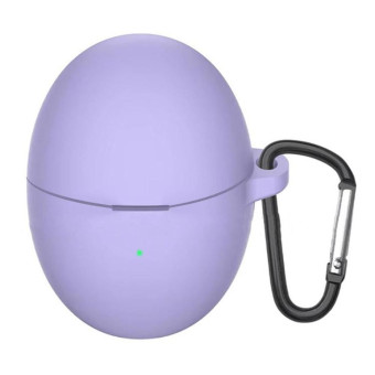 For Huawei FreeBuds 6 One-piece Wireless Earphone Silicone Protective Case(Purple)