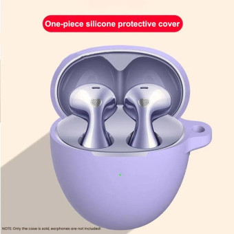 For Huawei FreeBuds 6 One-piece Wireless Earphone Silicone Protective Case(Grey)