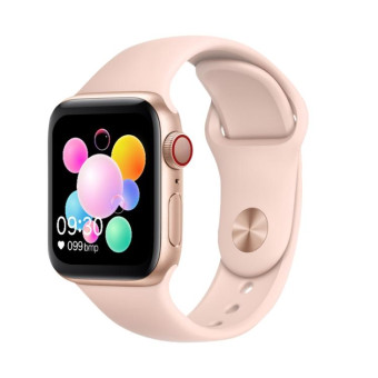 MX05 1.54 inch TFT Color Touch Screen Dual-mode Bluetooth Smart Watch, Support Sleep Monitor / Heart Rate Monitor / Blood Pressure Monitoring(Rose Gold)