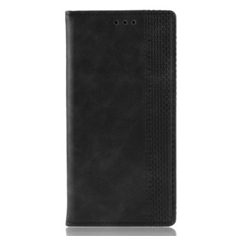 Magnetic Buckle Retro Texture Horizontal Flip Leather Case for Huawei Honor 10 Lite / P Smart (2019) / Nova Lite 3, with Holder & Card Slots & Wallet (Black)