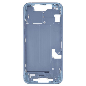 For iPhone 14 Middle Frame with Side Keys (Blue)