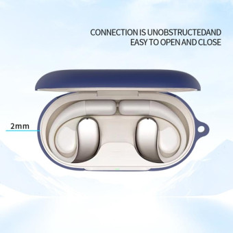 For Xiaomi Open Earphone Silicone Protective Case (Midnight Blue)