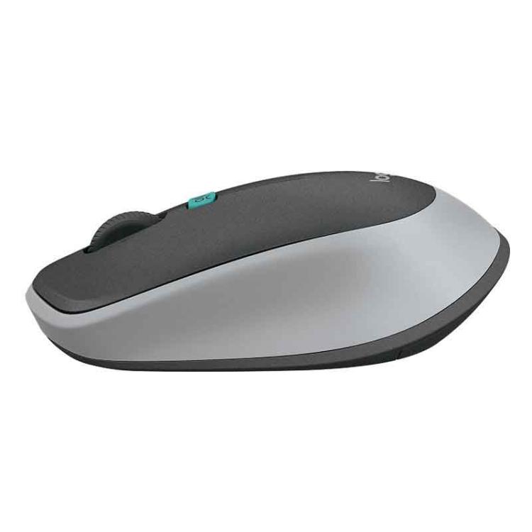 Logitech Voice M380 4 Buttons Smart Voice Input Wireless Mouse (Silver Grey)