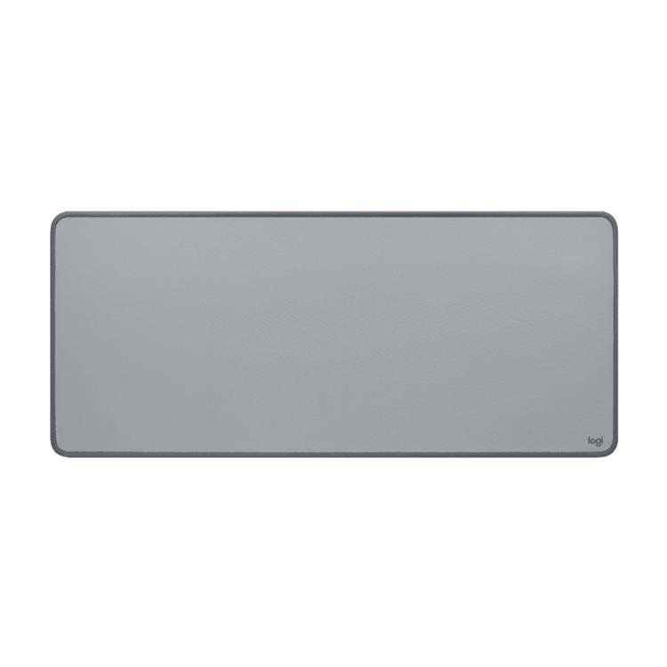 Logitech Keyboard Mouse Desk Mat Pad (Grey)
