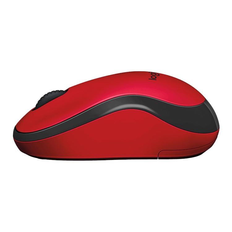 Logitech M220 1200DPI 2.4GHz Ergonomic Wireless Mouse (Red)