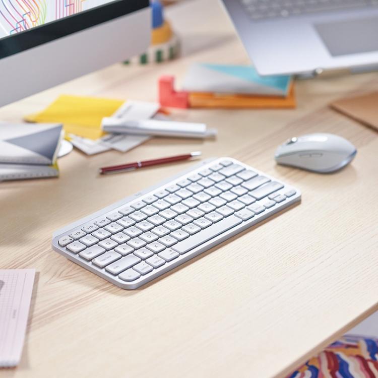 Logitech MX Keys Mini Wireless Bluetooth Ultra-thin Smart Backlit Keyboard (Grey)