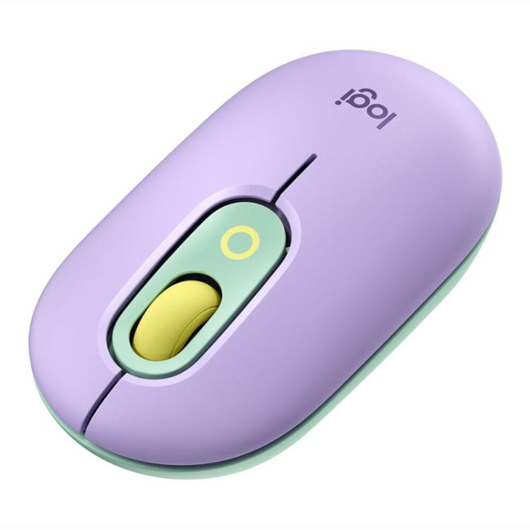 Logitech Portable Office Wireless Mouse (Purple)