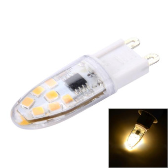 G9 2.5W 200LM Corn Light Bulb, 14 LED SMD 2835 Dimmable, AC 220-240V(Warm White)