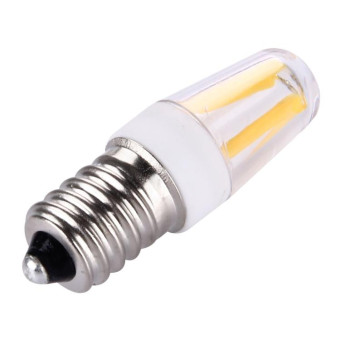 2W Filament Light Bulb, E14 PC Material Dimmable 4 LED for Halls, AC 220-240V(Warm White)