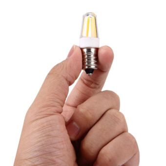 2W Filament Light Bulb, E14 PC Material Dimmable 4 LED for Halls, AC 220-240V(Warm White)