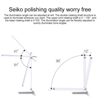 Huawei Dalen DL-01W Smart Desk Lamp 2i Blue Light Reduction Eye Protection Learning Reading Lamp(White)