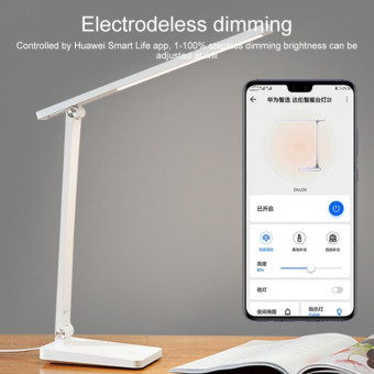 Huawei Dalen DL-01W Smart Desk Lamp 2i Blue Light Reduction Eye Protection Learning Reading Lamp(White)