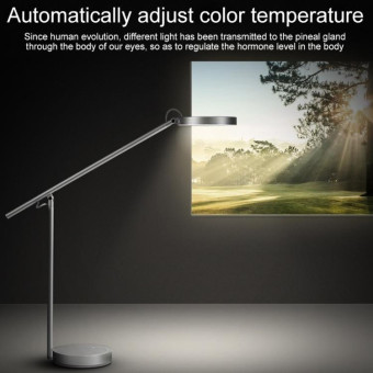 Huawei OPPLE Smart Eye Protection Desk Lamp Pro Automatic Dimming Anti-blue Light Learning Reading Light(Black)