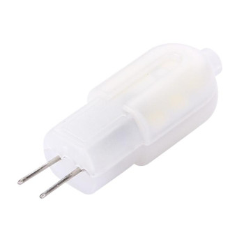 G4 2W 180LM Cream Cover Corn Light Bulb, 12 LED SMD 2835, AC 220-240V(White Light)