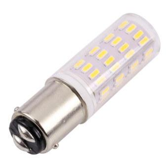 BA15D 63 LEDs SMD 4014 6500K Energy Saving LED Corn Light, AC / DC 12-24V (White Light)