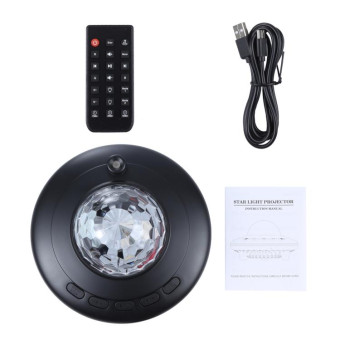 L6 Music Starry Projector Remote Control Night Light (Colorful Light)