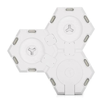 3 PCS / Set LifeSmart Creative Geometry Assembly Quantum Light with Base, Smart APP Control / Voice Control