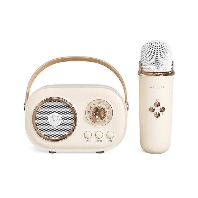 C20 Plus Multifunctional Karaoke Bluetooth Speaker With Microphone (Beige)