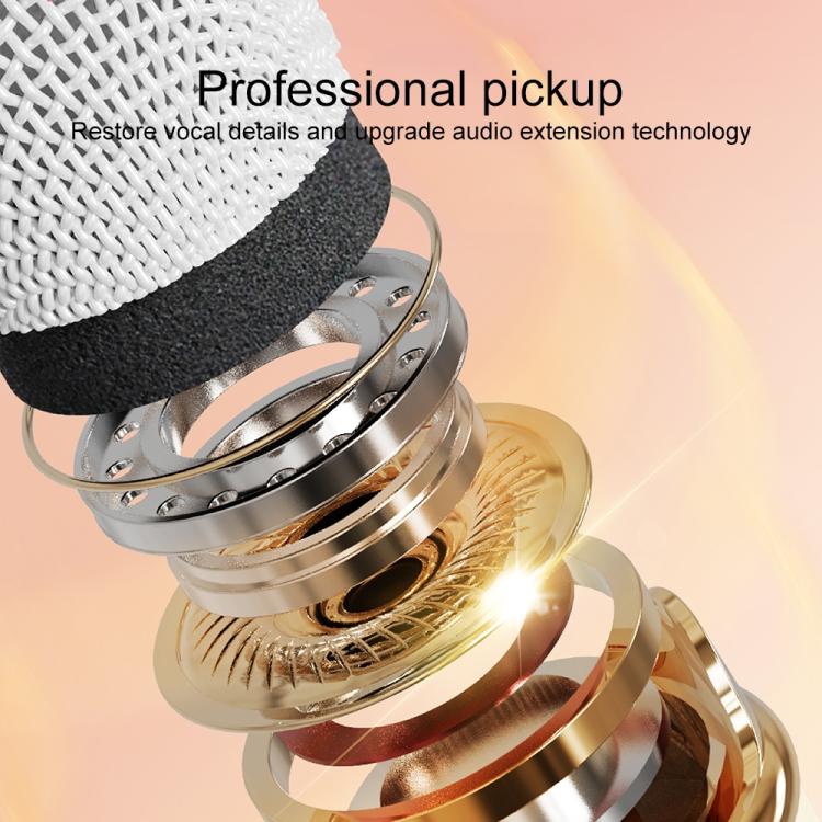 C20 Plus Multifunctional Karaoke Bluetooth Speaker With Microphone (Beige)