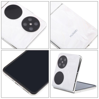 For Huawei Pocket 2 Black Screen Non-Working Fake Dummy Display Model (White)