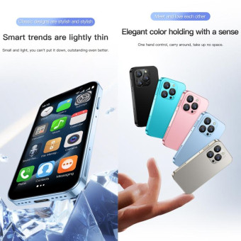 SOYES XS18 Pro, 2GB+16GB, 3.0 inch Android 9.0 MTK6580 Quad Core, Network: 3G, Dual SIM (Pink)
