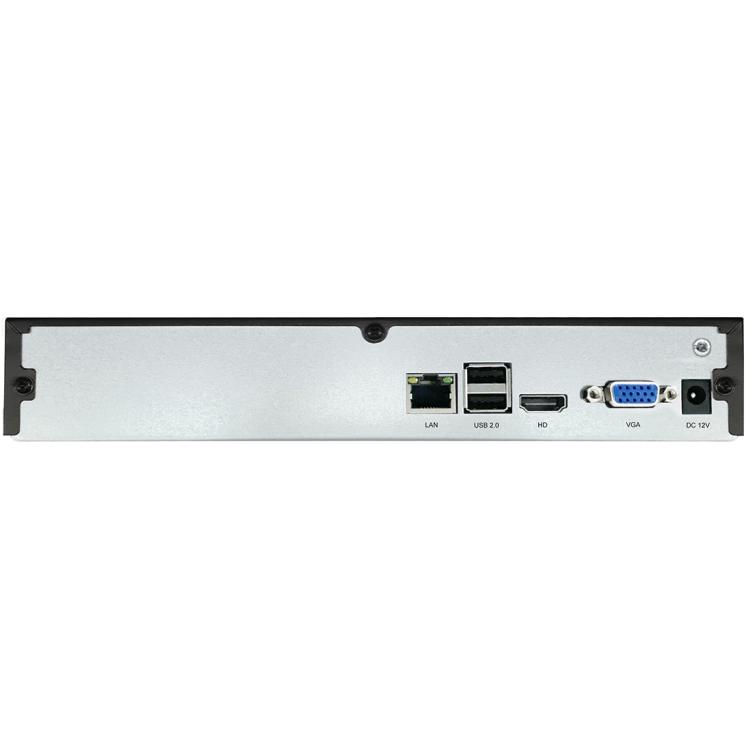 N16/1U-H5 16CH 5MP NVR Surveillance Video Recorder(Black)
