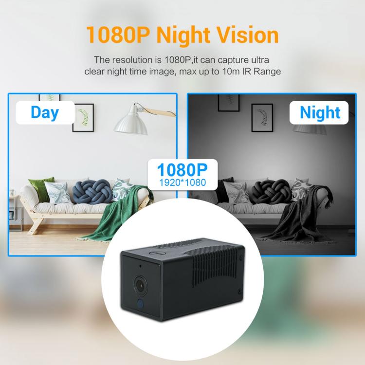 G17 2.0 Million Pixels HD 1080P Smart WiFi IP Camera, Support Night Vision & Two Way Audio & Motion Detection & TF Card, US Plug