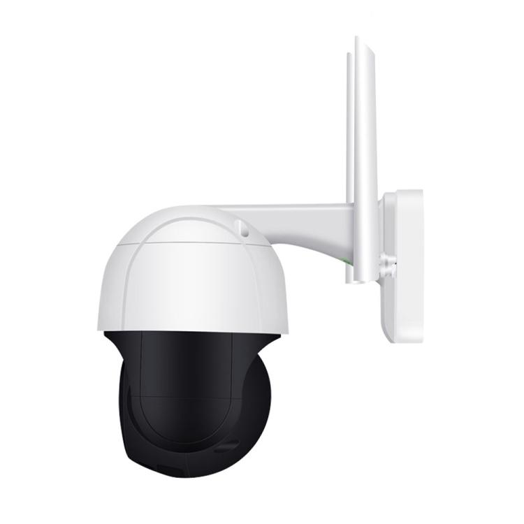 ESCAM QF218 1080P Pan / Tilt AI Humanoid Detection IP66 Waterproof WiFi IP Camera, Support ONVIF / Night Vision / TF Card / Two-way Audio, UK Plug